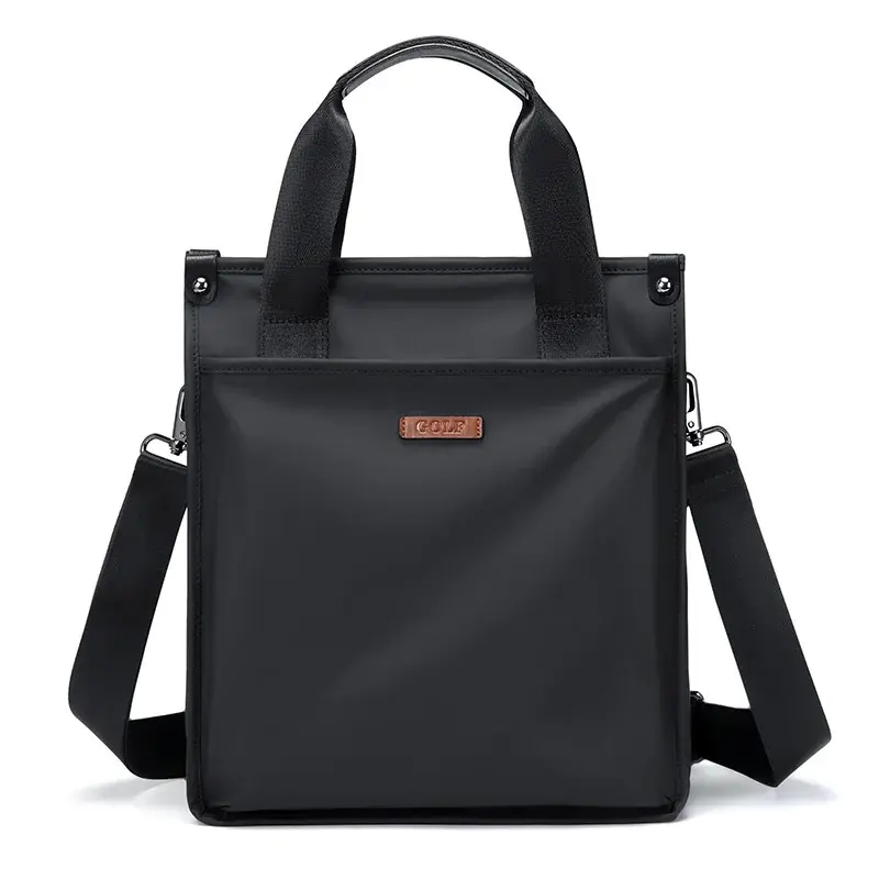 GOLF Men Briefcase Bag Office Bags for Business Man Leather Handle Shoulder Messenger Bags Light Weight Waterproof Handbags 2024
