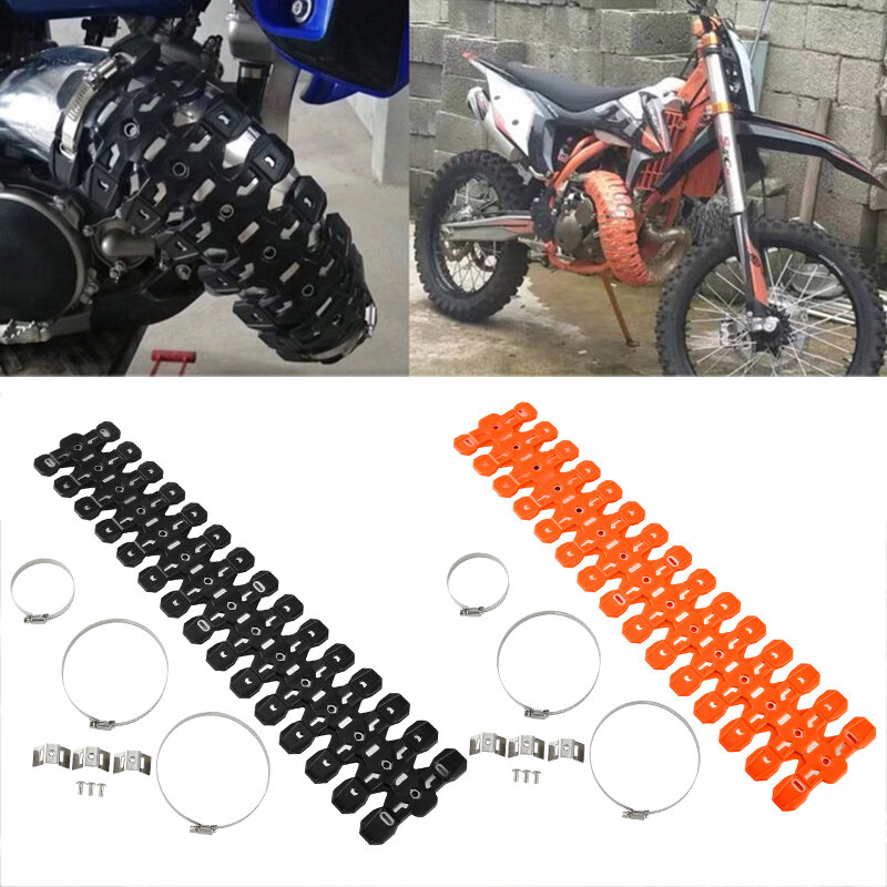 Motorcycle 60CM exhaust hood Muffler tube protective cover Heat shield for KTM SX XC XCW XC-W TPI 6 days 125 250 300 2012-2023