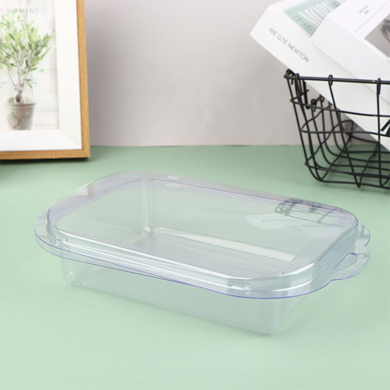 1Pc Plastic Transparent Half-Fold Pvc Blister Boxes Toy Hardware Electronic Product Folding Pvc Blister Packaging Boxes