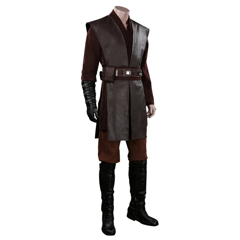 Anakin Skywalker cosplay anime costume coat pants outfits Fantasia men boys Halloween Carnival party CTX disguise suit