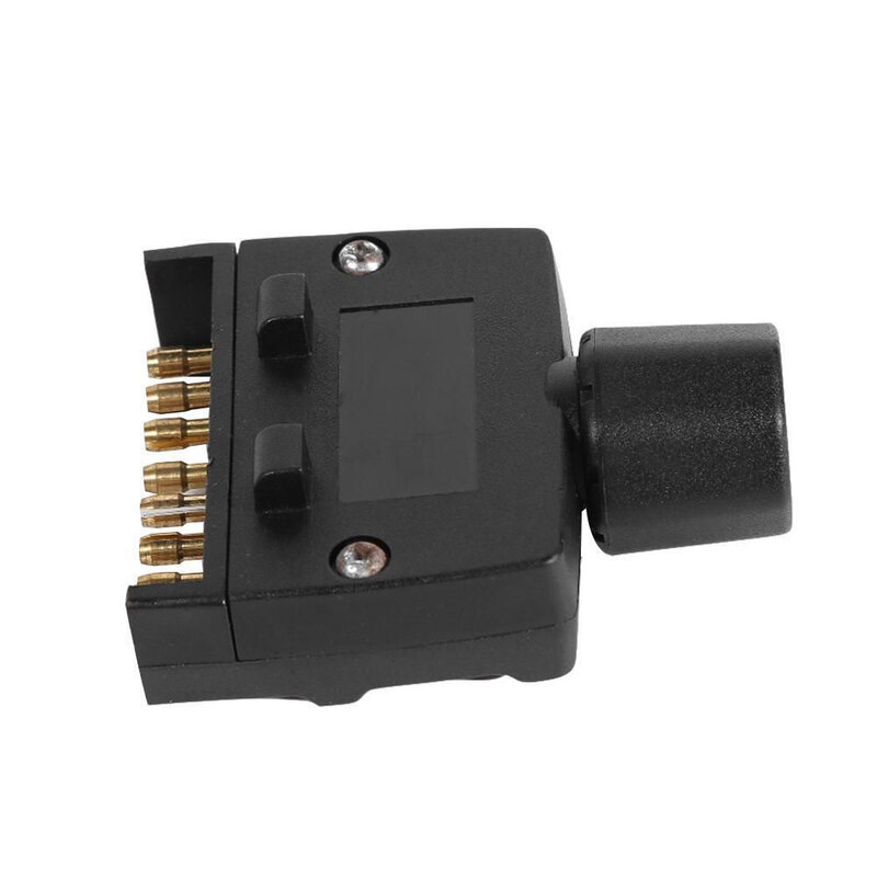 7 Pin Au Platte Plug Male Connector Voor Caravan Trailer Adapter Boot Quick Fit Mannelijke 7 Pins Connector Voertuig Onderdelen & Accessoires