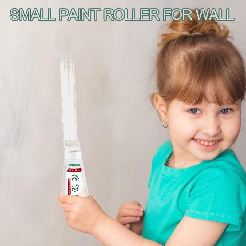 White Color Wall Repair Cream Rolling Brush Wall Repair Paste for Small Rolling Brush Wall Latex Paint Home Supplies