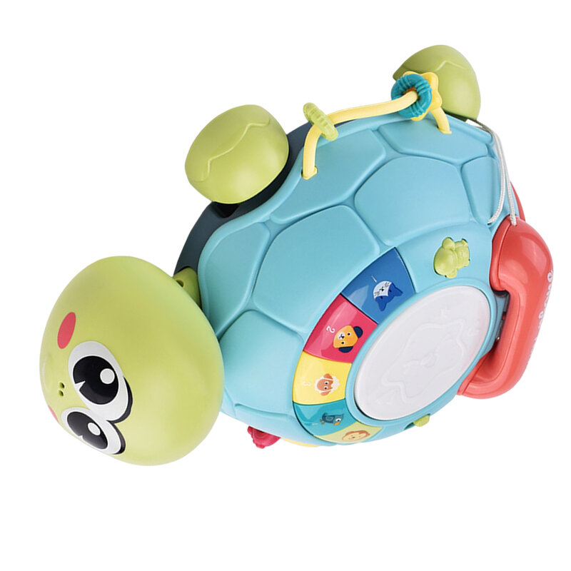 Bebê Musical Tartaruga Brinquedos, Desenvolver Habilidades Motoras e Aprender a Contagem, Presente para Ano Novo e Natal