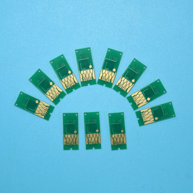 Chip de reinicio automático T6551-T6559 T655A T655B, Chip ARC para Epson Stylus Pro 4910, cartucho de tinta