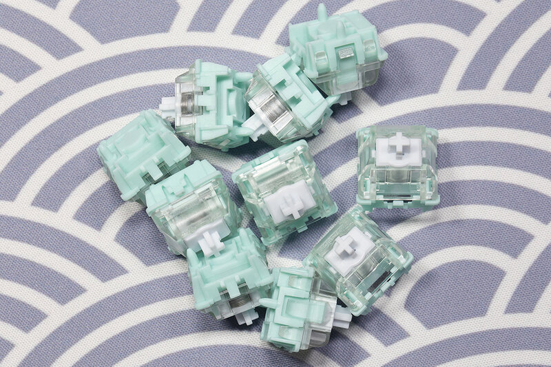 Gateron Magnetic Jade Switch Magic Jade Switch Linear for Magnetic mechanical keyboard HIFI Pre Lubed 30g POM PC PA66 Hall