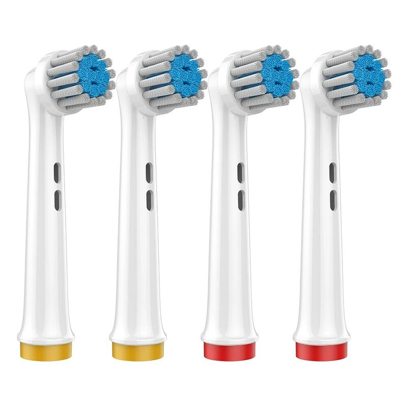 Cabezales de repuesto para cepillo de dientes eléctrico, cerdas Ultra suaves, cuidado de encías sensibles, boquillas para Oral B