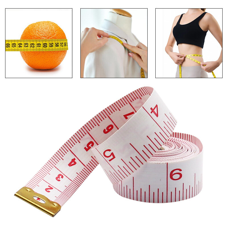 Sewing Tailor Tape Body Measuring Measure Soft Ruler Dressmaking Double-sided Scale 60 Inch 79Inch