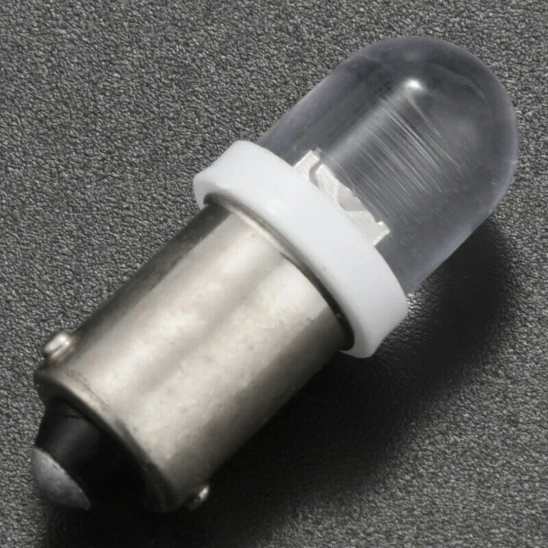 100 шт. BA9S 1895 H6W 53 57 байонетная фотолампа для автомобильной лампы 12 В, белая