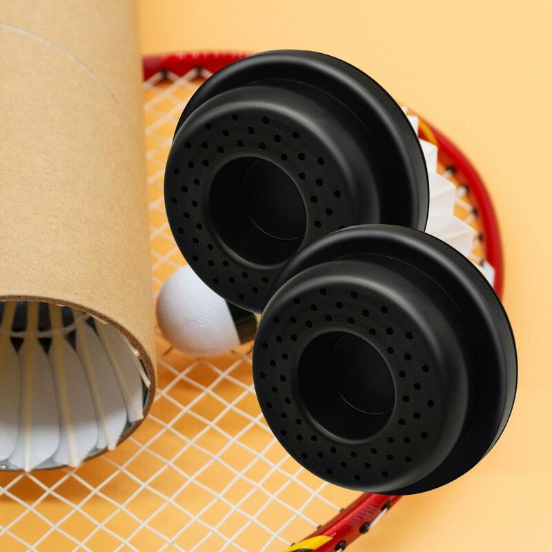 2x lotka do gry w badmintona nawilżacz lotki do przechowywania badmintona, osłona rury utrzymuje wilgotność piór lotka do badmintona parowcu