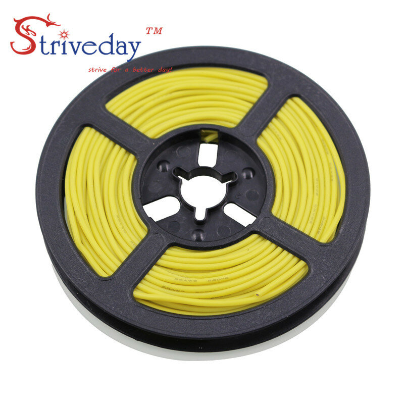 32.8ft 10 Meters 20AWG Flexible Silicone Rubber Wire Tinned Copper line RC Cable DIY with 10 colors to choose from
