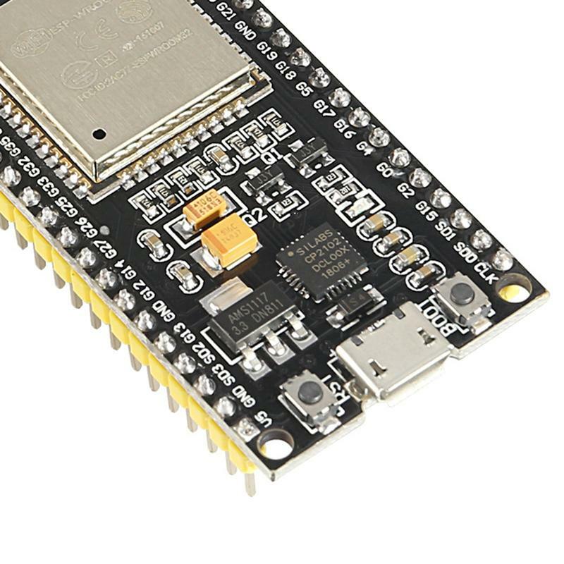 RYRA-Placa de desarrollo de CPU SP32 de doble núcleo, módulo inalámbrico WiFi, ESP-WROOM-32, Chip USB a TTL, descarga automática, pieza de vídeo