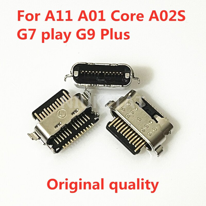 Connettore per porta Dock per caricabatterie Micro USB tipo C per Samsung A11 A02S A025 A01 Core A013 C013 M11 M115 013 Moto G9 Plus G7 play
