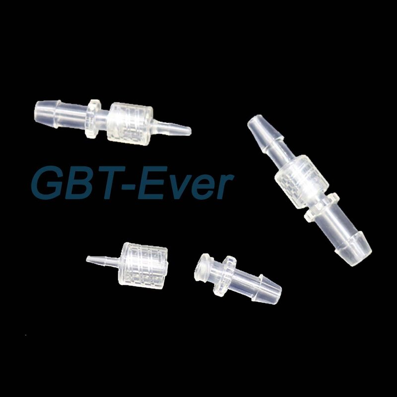 5Pcs Luer Fittings Medical Hose Pagoda Straight Male Female Threaded Connector 1.6/2.4/3.9/4.8/5.6/6.4mm Plastic Fittings
