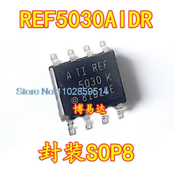 REF5030IDR REF5030AIDR SOP 3V-8, 5 peças por lote