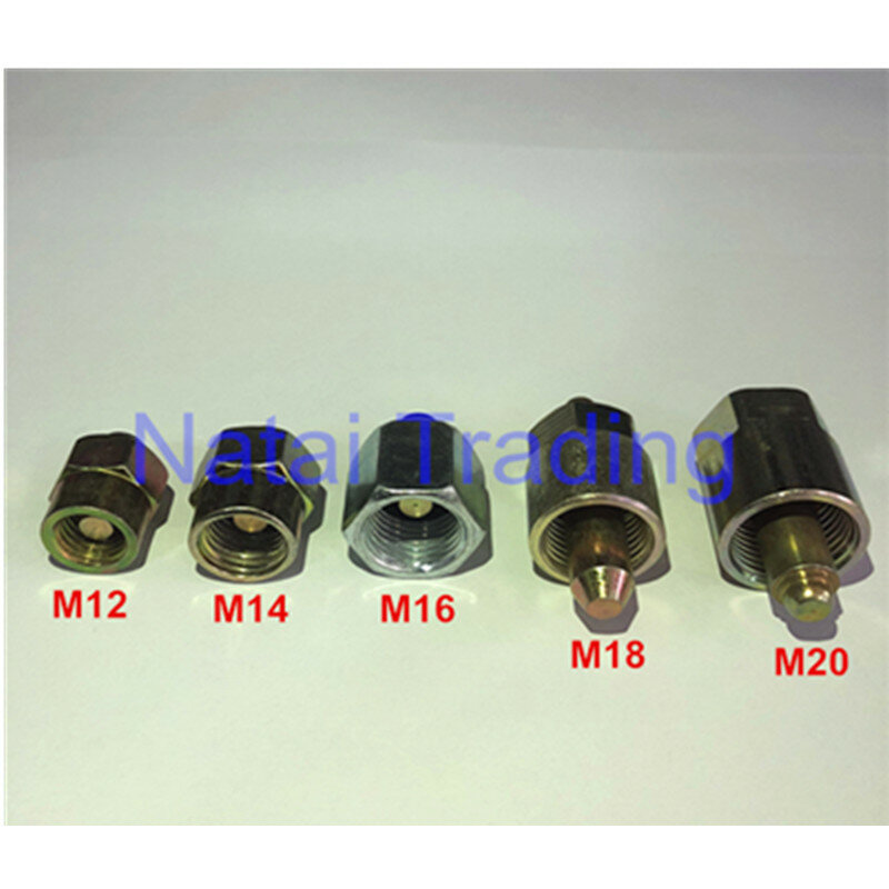 common rail tube plug common rail injector cap common rail injector tube Block-Off tool sealing plug M12 M14 M16 M18 M20