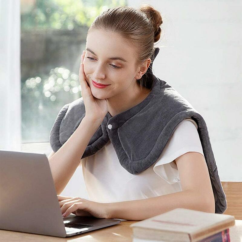 Shoulder Warmer Helpful Soft Texture Heated Neck Wrap Neck And Shoulder Heating Pad for Office