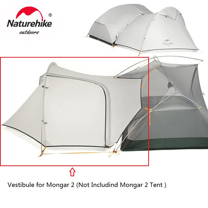 Naturehike tenda vestíbulo para mongar 2 (não incluído mongar 2 tenda)