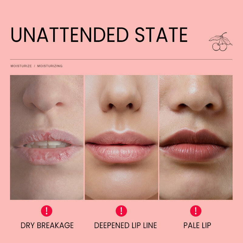 Cristal Colágeno Lip Mask Lips Plumper Pink Lip Patches Umidade Essência Anti-Rugas Lip Care Mask Rachaduras Reparação Seca Lip Patche