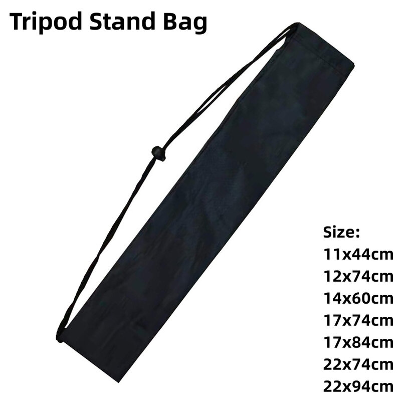 حقيبة سوداء ثلاثية القوائم برباط ، حامل ثلاثي القوائم ، مظلة ، حقيبة يد خفيفة ميكروفون ، 35 * ، 50 * ، 55 * ، 74 *