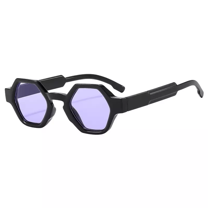Óculos de sol pequeno quadrado para mulheres, óculos de sol retangular vintage, moda ciclismo, tons retrô, UV400, atacado