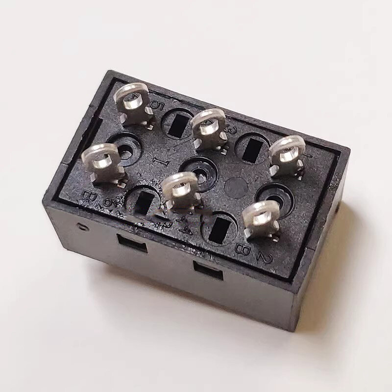 Interruptor de palanca de Hong Kong DSE-2210 2216, 2 engranajes, 6 pies, doble fila, 16A, interruptor de alimentación deslizante, dos engranajes
