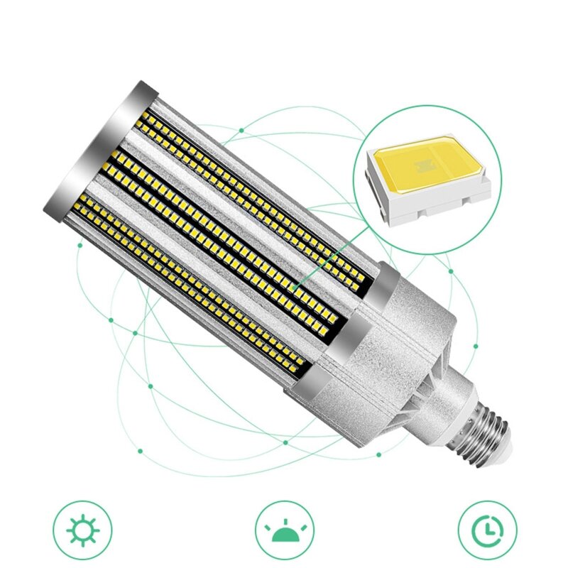 LED-lamp LED-kandelaarlamp E27 standaardbasis Niet-dimbare LED-kroonluchterlampen Daglicht Koel wit LED-maïslamp