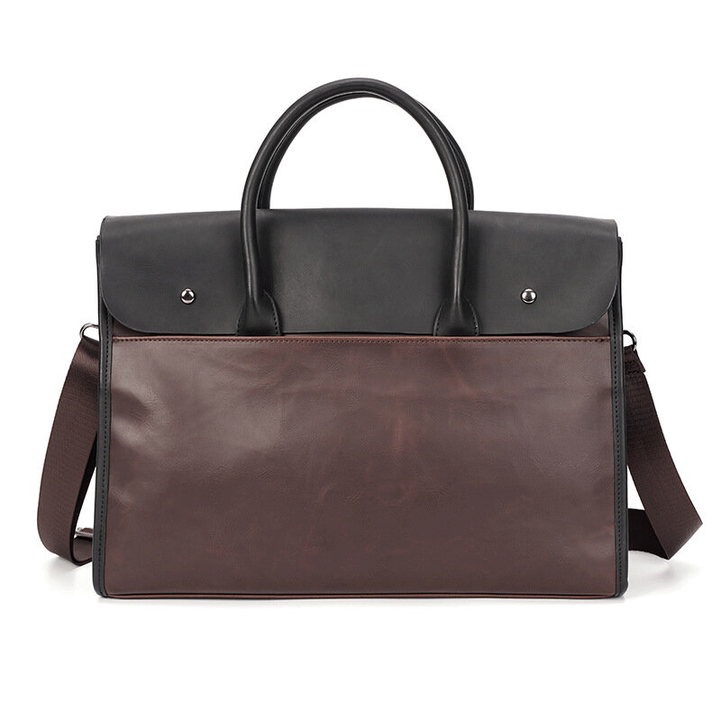 Weysfor 2022 mężczyźni walizka biznesowa skórzana torebka kobiety skrzynki 15.6 14 Cal Laptop torba na ramię torebki biurowe dla mężczyzn teczki