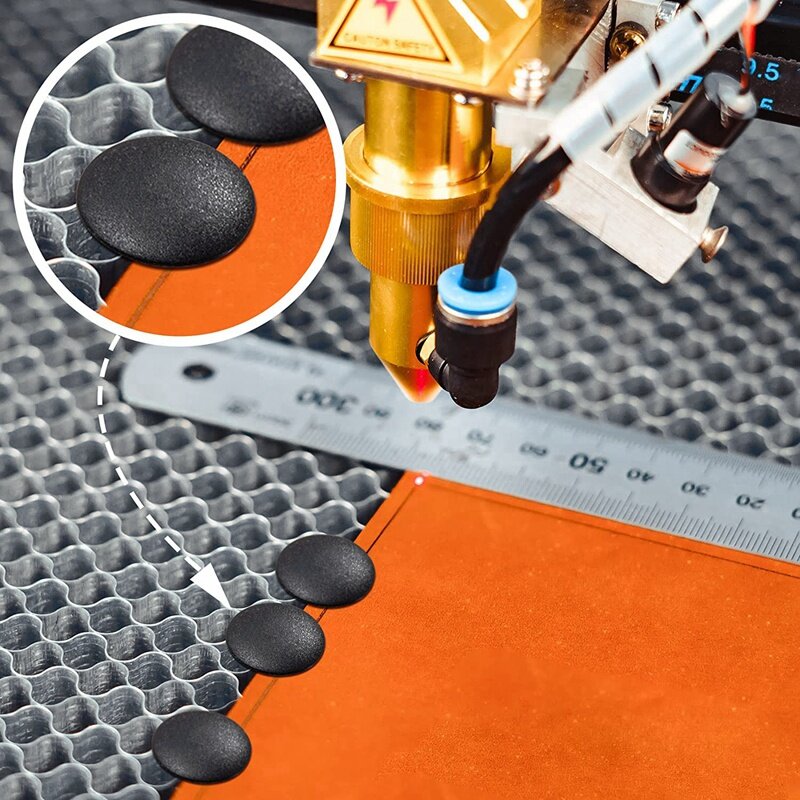 100 sztuk 7.5-8 Mm Honeycomb Pins Honeycomb laser-łóżko przytrzymaj szpilki Honeycomb Fixing Needle Laser-grawer części akcesoria