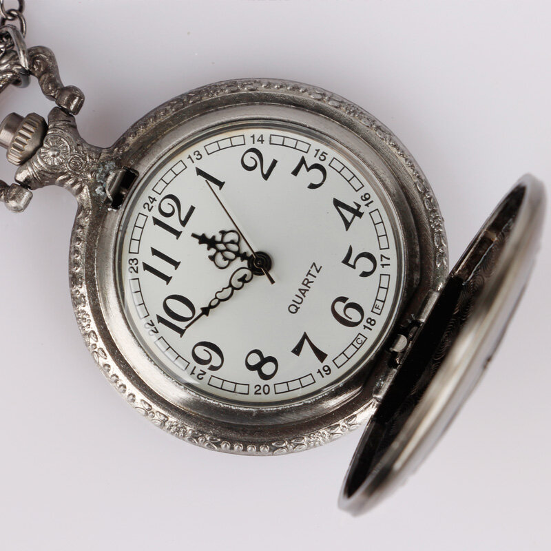 2023 classico popolare Vogue Steampunk orologio da tasca al quarzo collana orologio pendente per uomo donna TD1243