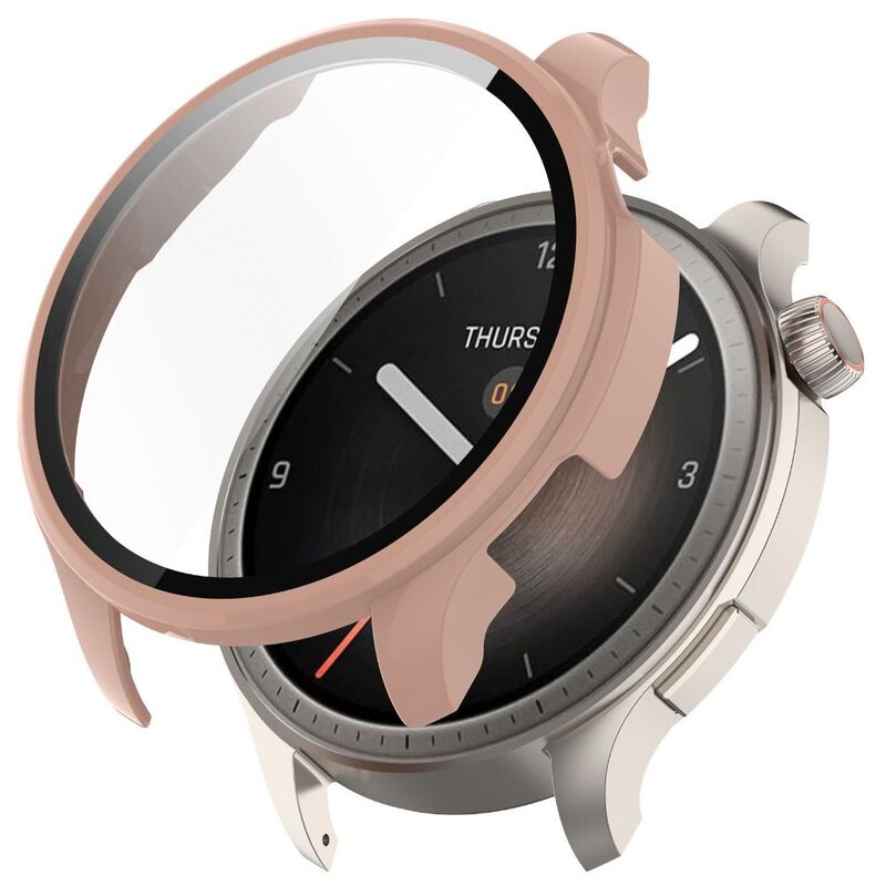Capa protetora completa, PC e protetor de tela temperado, Smart Hard Shell para Amazfit Balance Smart Watch, Novo