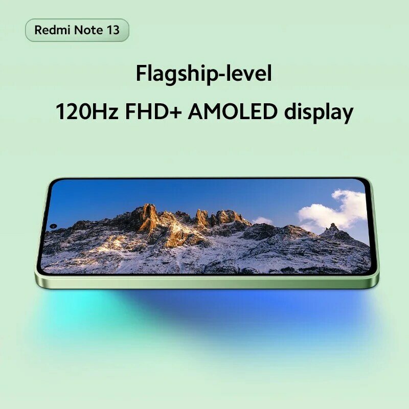 [เวิลด์พรีเมียร์] สมาร์ทโฟน Xiaomi redmi Note 13รุ่นทั่วโลก Snapdragon®กล้อง685 108MP 120Hz AMOLED Display ชาร์จ33W