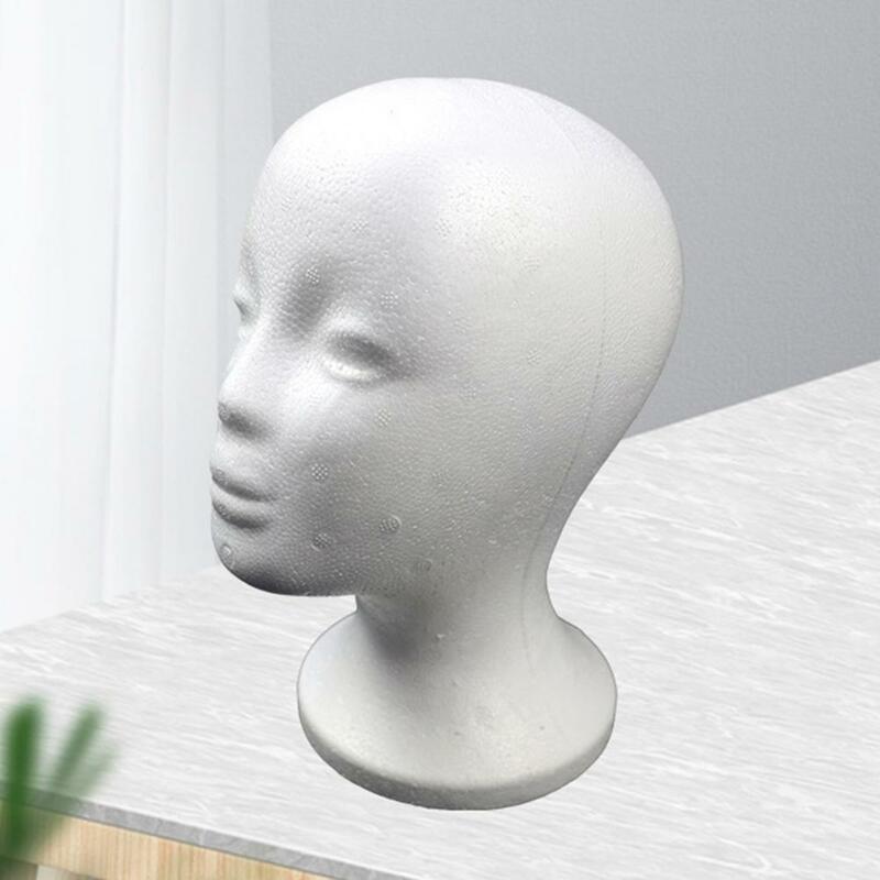 Универсальная модель головы из пенопласта, изысканная демонстрационная стойка для искусственных париков, женская модель головы для ювелирных изделий