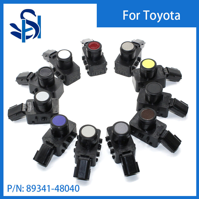 Sensor de aparcamiento PDC, Radar de varios colores, para Lexus RX350, Toyota Prius, 89341-48040