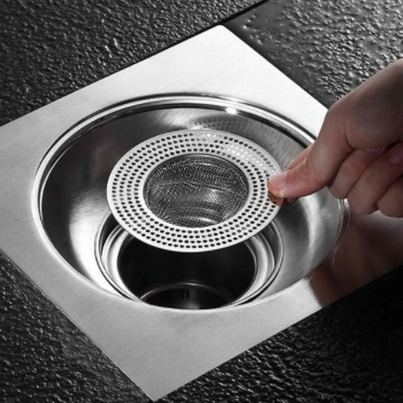 Bathtub PLUG STRAINER， Drain Filter For Kitchen Sink Bath Shower Sink Stainless Steel Durable High Quality Hot New