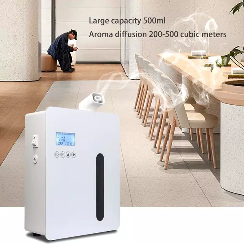 Smart Metal diffusore oli essenziali macchina per aromaterapia Dispenser KTV toilette Lobby attrezzature commerciali grande capacità 500ml
