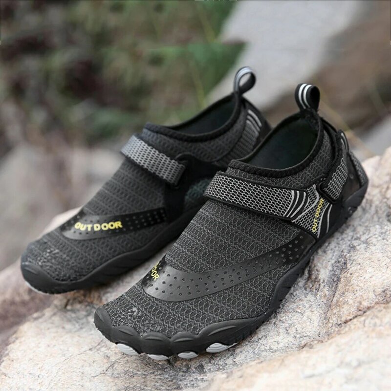 Unisex Renang Air Sepatu Pria Barefoot Outdoor Pantai Sandal Hulu Aqua Sepatu Ukuran Nonslip Sungai Laut Menyelam Sneakers