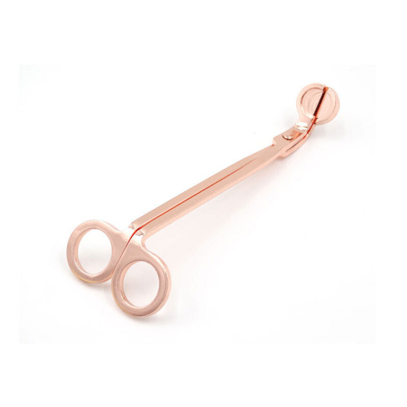Candle Wick Scissors Stainless Steel Candle Core Trimmer DIY Handmade Candle Making Tools 18cm Black Rose Gold Silver Shears