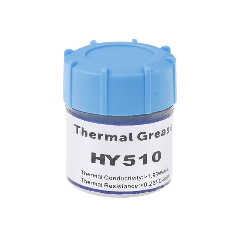 Термопаста для процессора 15 г HY510, термопаста, термопроводящая силиконовая паста для охлаждения процессора, графического процессора