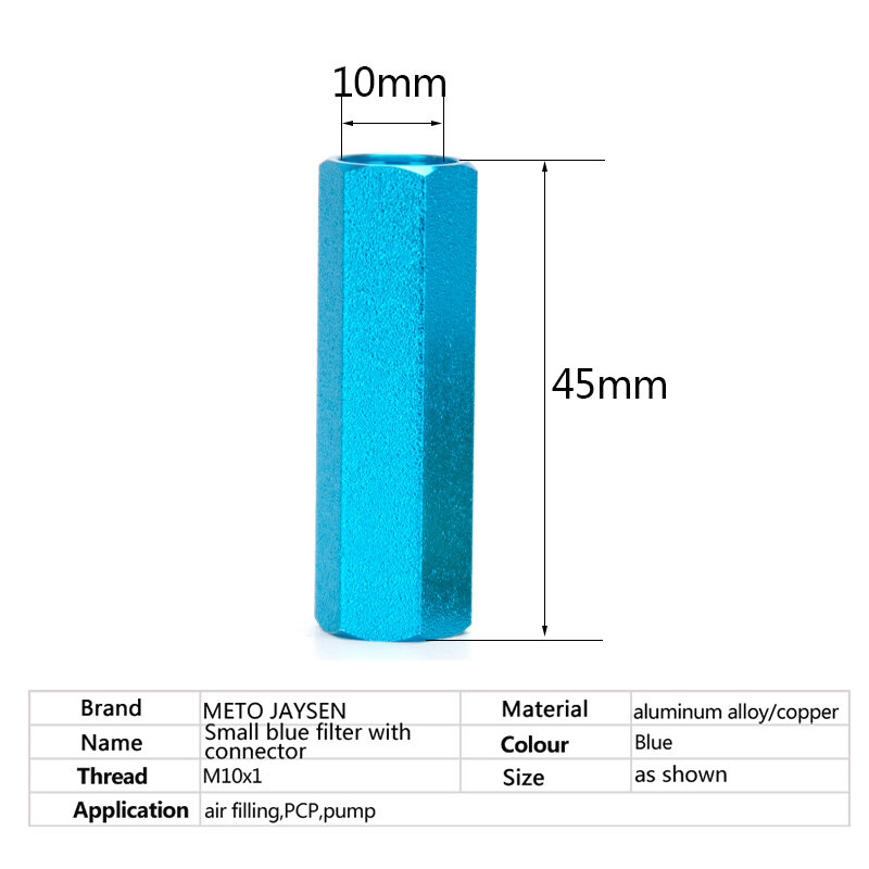 PCP Paintball Tangan Pompa Air-Oil Separator Gratis Filter 300bar 4500psi dengan M10x1 Quick Coupler Socket