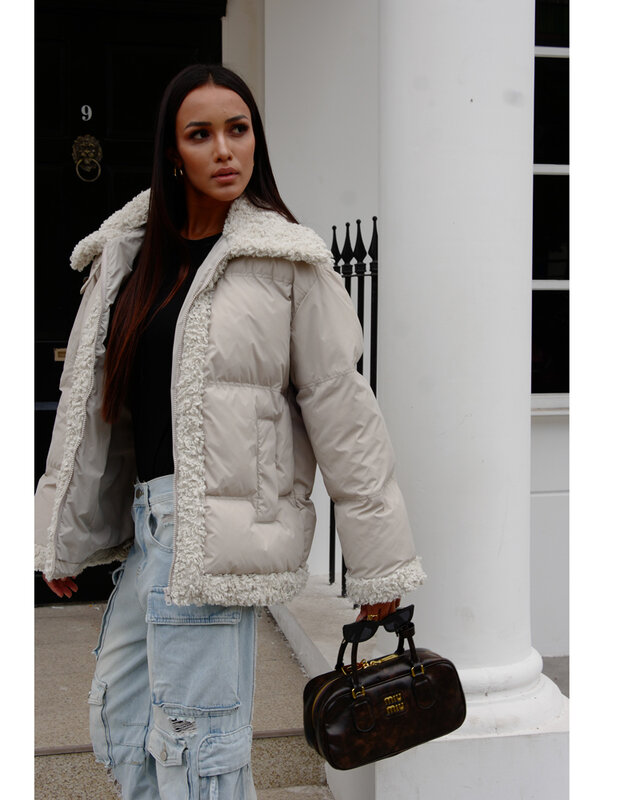 女性の毛皮のパーカー,冬のジャケット,ファッション2024