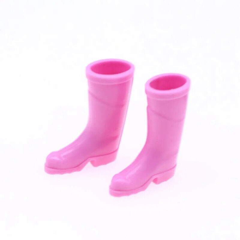 Cute Heels Dollhouse Mini Raainshoes Doll Accessories Ob11 Doll Doll Gardening Silicone Shoes Mini Colorful