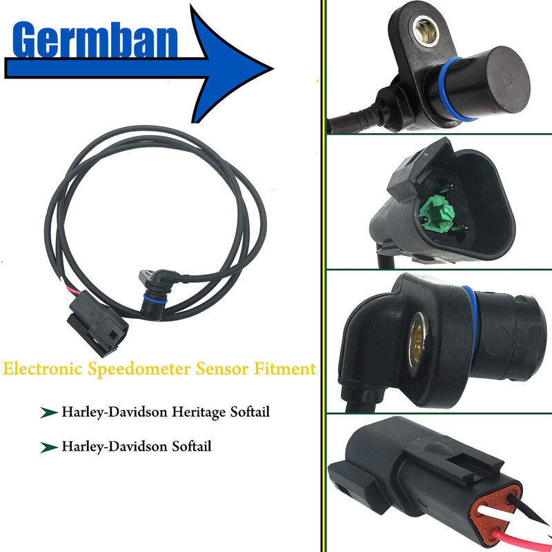 Sensor Sensor Speedometer elektronik untuk Harley Softail Fatboy FXSTB pengganti Replace 7443796A 74437-96 7443796