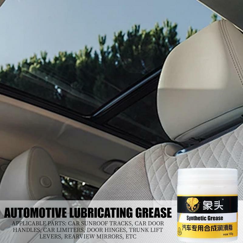Graxa branca automotiva para detalhamento automático, lubrificante de alta temperatura, dobradiça, teto solar, slide e pista