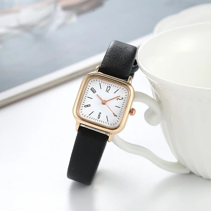 New foreign trade fashion new founder small pure and fresh color ladies watch belt sweet girl watch4