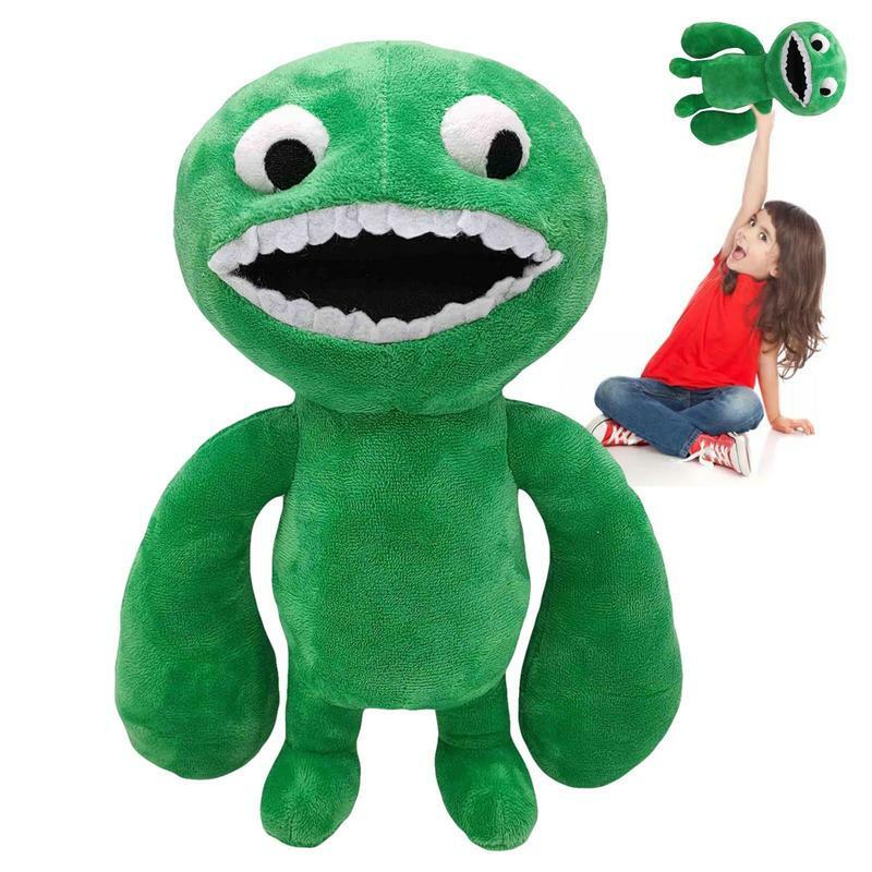 Garden of banban Monster ตุ๊กตาหนานุ่ม Big Mouth Monster ตุ๊กตาเด็กเด็กหญิงเด็กชายของเล่นวันหยุดสำหรับเด็ก kado ulang tahun ของเล่นยอดนิยม2023