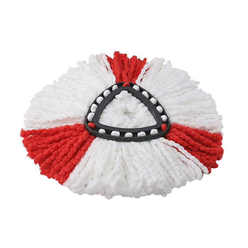 Vileda-洗える再利用可能な布製モップヘッド,vileda o-cedar mop用のスペアヘッド,360度回転するポリエステルパッド