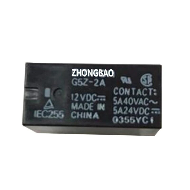 100% oryginalny nowy G5Z-2A-12VDC G5Z-2A-12V G5Z-2A-DC12V G5Z-2A-24VDC G5Z-2A-24V G5Z-2A-DC24V DIP-6 5A 12VDC 24VDC przekaźnik mocy
