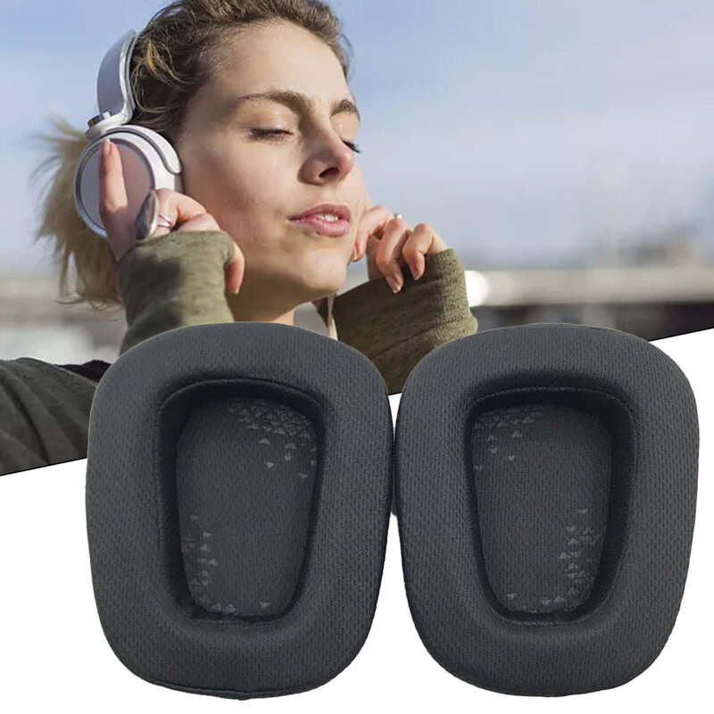 Wymienne nauszniki Earpads poduszka Earpads osłona na słuchawki dla Logitech G935 G635 G933 G633 słuchawki bezprzewodowe