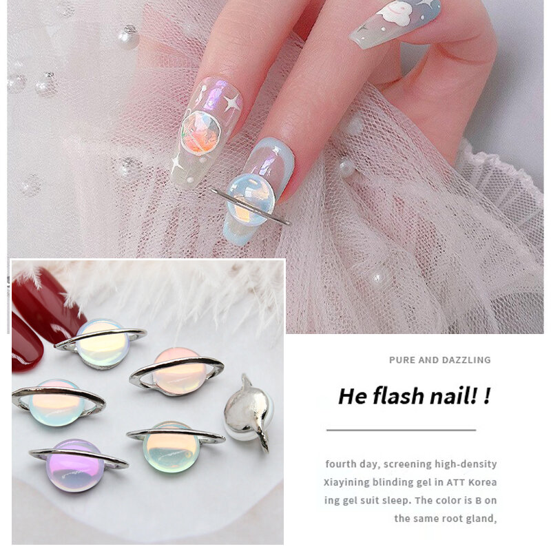 5 pz/lotto 3D Nail Charms lega di metallo Nail Art strass gioielli per Manicure per accessori per unghie fai da te senza unghie donna regalo per bambini