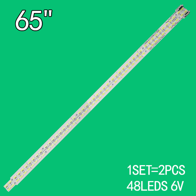โคมไฟแบ็คไลท์ LED 48ดวงสำหรับ65PUK7120 65LB5200 L65E5690A-3D V650D1-KS2-TLEM1 TREM1 65E10E LS6 V650DK1-LS1
